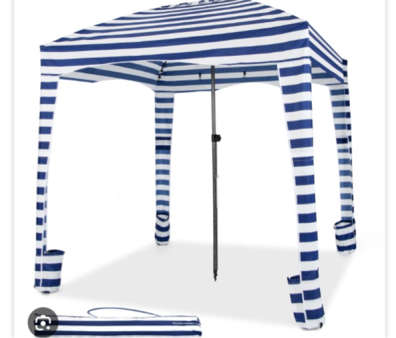 cabana 6 person tent with carrying bag detachable sidewall