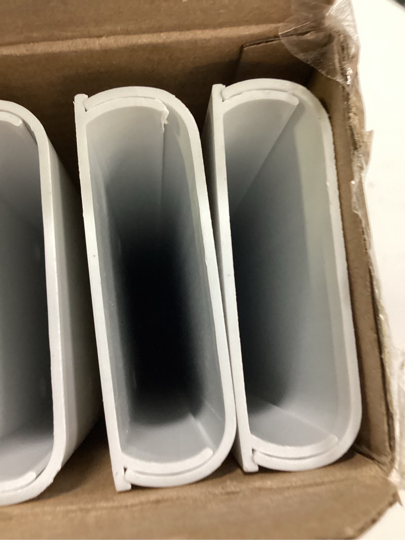 Condition photo showing Good Condition for 47in xx-large cord hider wall mounted tv, pre-drilled cord cover, wire hiders for tv on wall, paintable cable cover, w2.36in h0.75in xx-large (2.36*0.75in) white