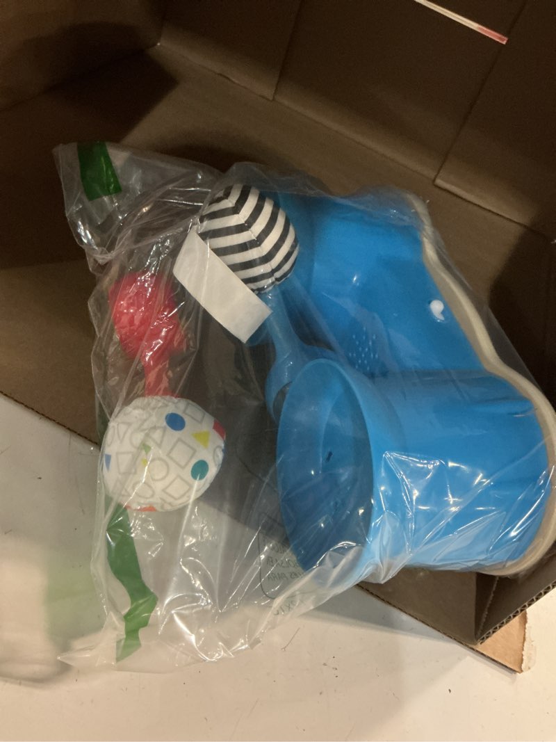 Condition photo showing Good Condition for baby einstein first tunes drum & shakers musical gift set, with maracas and toy drum, ages 6 months and up drum set