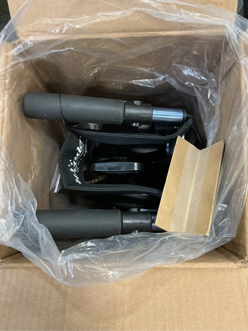 Condition photo showing Good Condition for Stander Space Saver Rollator, Lightweight Folding Rolling Walker with Seat for Seniors & Adults, 4-Wheel Mobility Aid with 6-inch Wheels, Locking Brakes & Padded Seat with Backrest, Cobalt Blue Cobalt Blue Standard