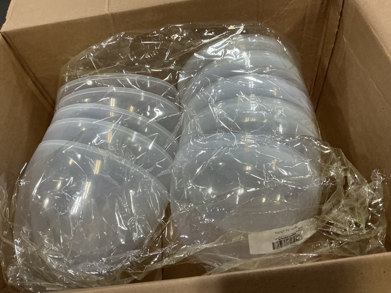 Condition photo showing Good Condition for ( incomplete ) 12 inch/ 10 inch/ 8 inch giant plastic clear easter egg 5/ 7/ 9/ 10/ 12/ 15 pcs empty oversize easter egg jumbo plastic eggs ( fillable for easter fillers party favor (10 pcs - clear (8 inch))