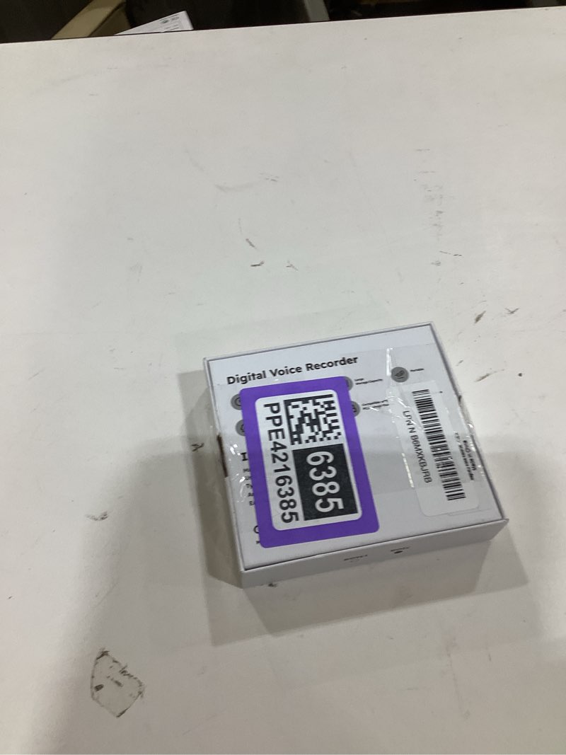 Condition photo showing New/Like New for 72GB Magnetic Voice Activated Recorder - (7000 Hours) Digital Voice Recorder with Playback, Dictaphone Recording Device Portable Tape Recorder with DSP 5.0-AI Noise Reduction for Work Lectures Meeting