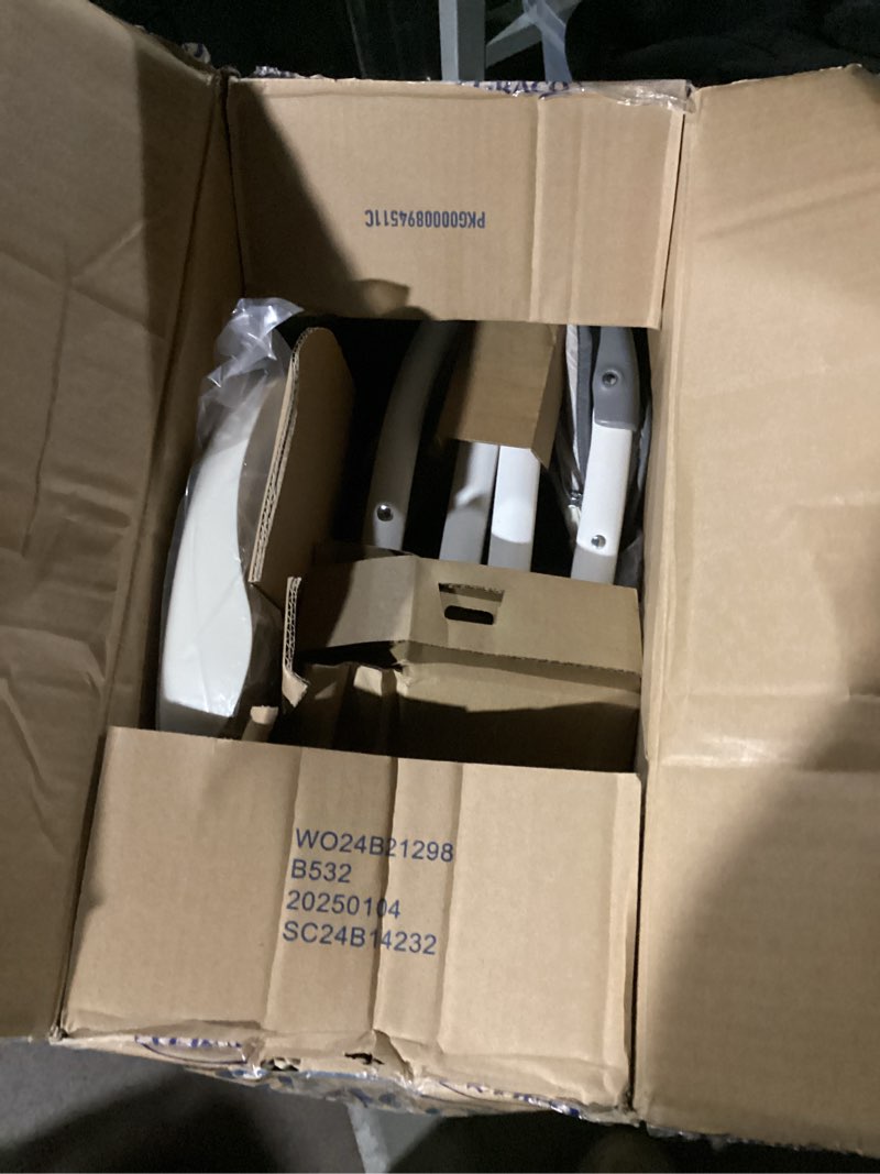 Condition photo showing New/Like New for Primo PopUp Folding High Chair for Baby Age 6 to 36 Months - Taupe Folding Beach Style High Chair with Removable Dishwasher Safe Tray, 3pt Safety Harness, Leatherette Seat - Space Saving Design