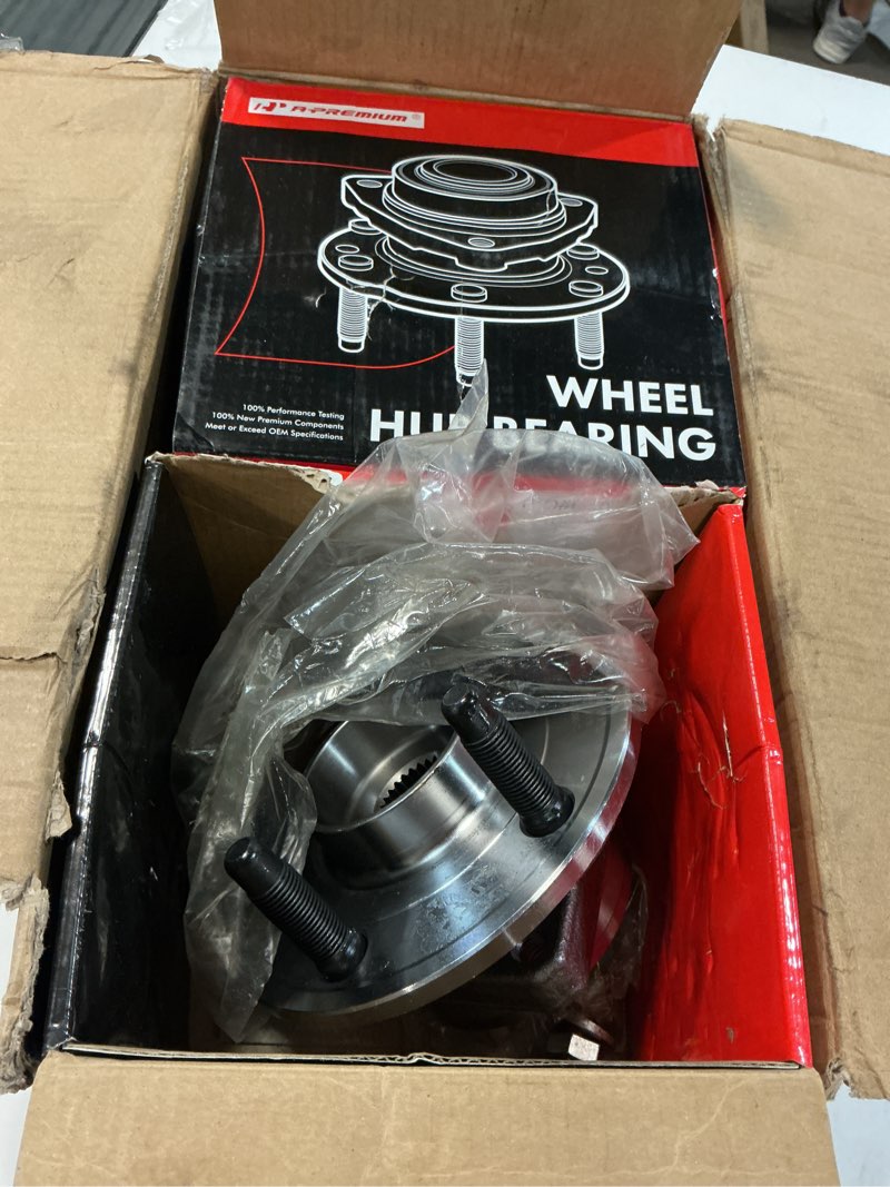 Condition photo showing Good Condition for a-premium 2 x front rear wheel bearing and hub assembly with bolt 5-lug compatible with chevrolet gmc buick cadillac saab model - equinox malibu impala terrain lacrosse regal allure cts 9-5