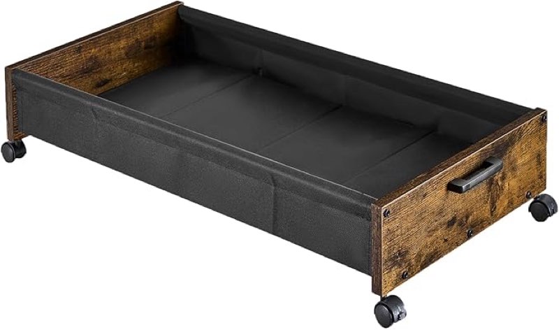 FOUCSSOMEI Under Bed Storage with Wheels IUS0lIX