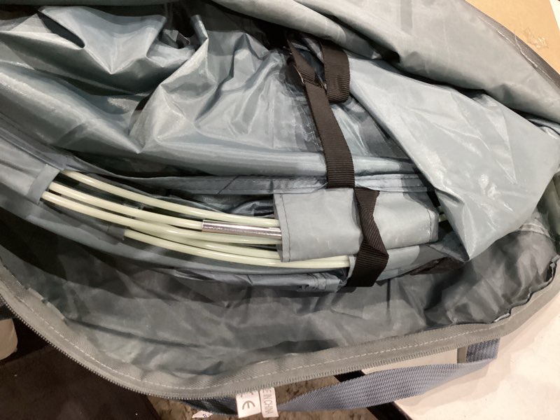 Condition photo showing Good Condition for 4 person easy pop up tent, automatic setup, waterproof, 2 doors-instant family tents for camping, hiking & traveling, 9.5’x6.6’x52''