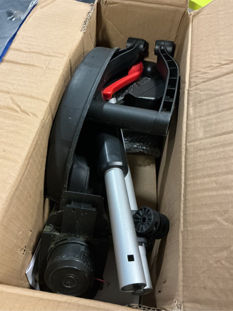 Condition photo showing As Is for mzk 20v 12-inch cordless weed wacker, 8000 rpm, 4.0ah battery | auto line feed trimmer with 8 spools for edging, grass trimming, gardens, backyards, and landscaping.