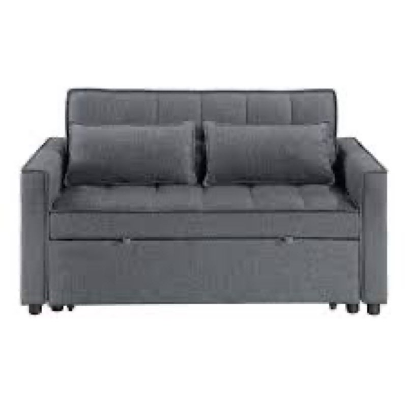 omorfo 53.2'' upholstered convertible sleeper sofa