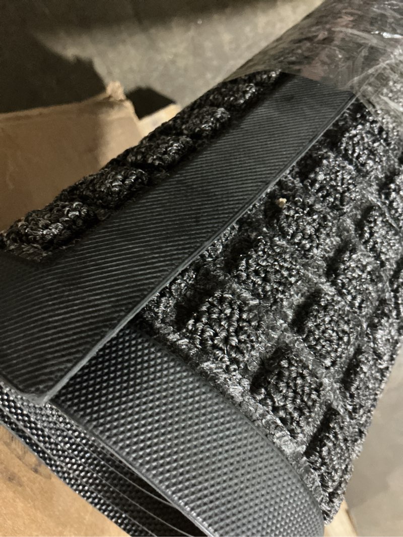 Condition photo showing New/Like New for project source 3-ft x 5-ft gray polypropylene/rubber rectangular indoor or outdoor utility mat