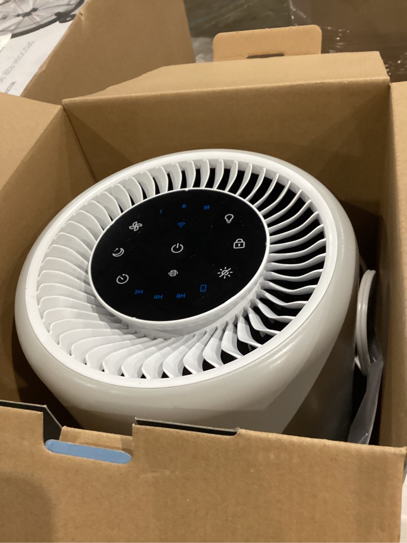 Condition photo showing As Is for levoit core 200 3-speed smart gray true hepa air purifier energy star (covers: 915-sq ft)