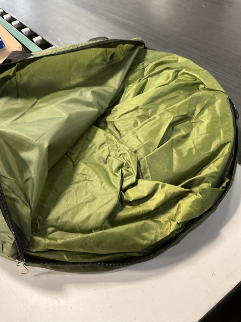 Condition photo showing Good Condition for anngrowy pop up privacy shower tent - portable outdoor camping bathroom toilet changing dressing room - upf40+ waterproof army green