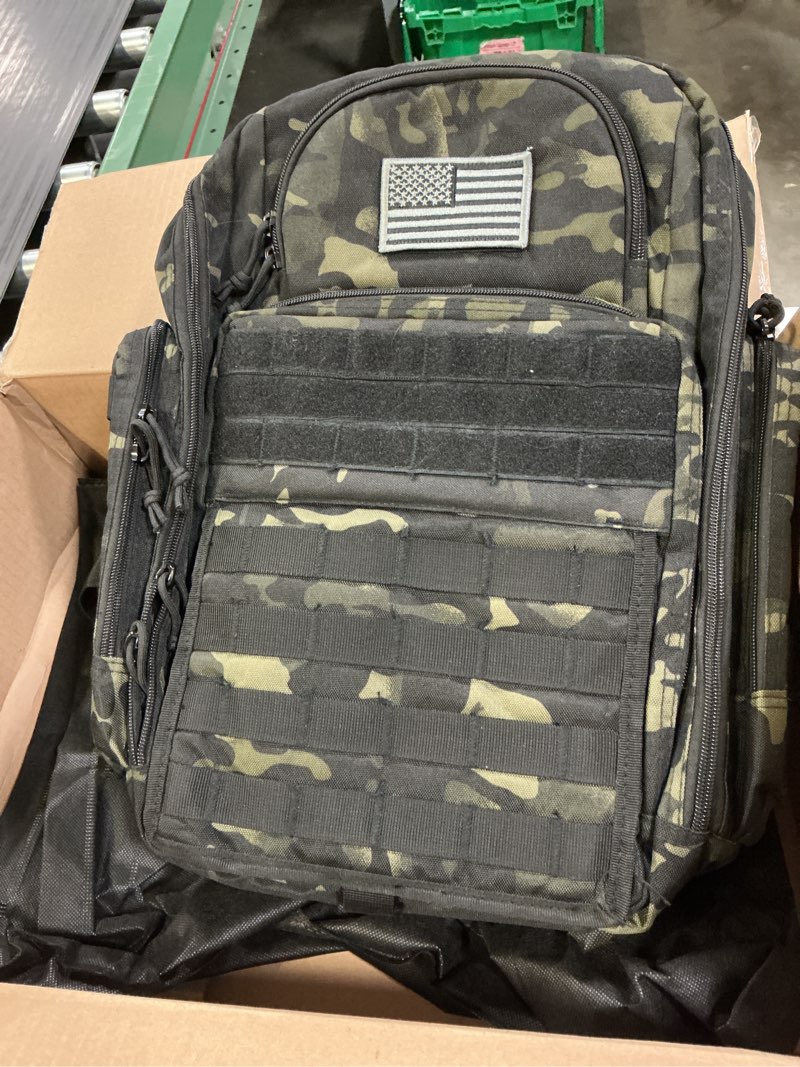 Condition photo showing Good Condition for diaper bag backpack for dad, dbtac large baby nappy bag for men w/changing mat, insulated+wipe pockets, stroller straps, black