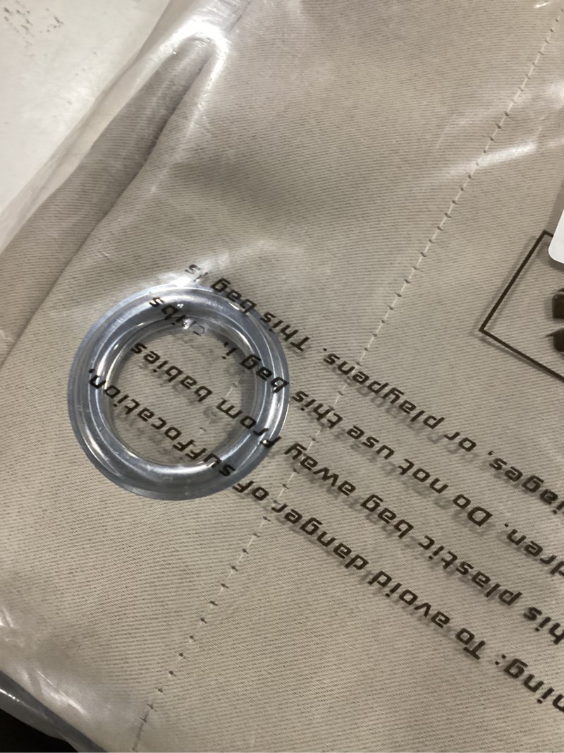 Condition photo showing Good Condition for BGment Cashmere Blackout Curtains for Bedroom 72 Inch Long, Thermal Insulated Bedroom Curtains Noise Reduction Room Darkening Window Drapes for Living Room, Each Grommet Drape 42 Wide, 2 Panels 42"W x 72"L (Pack of 2) Cashmere