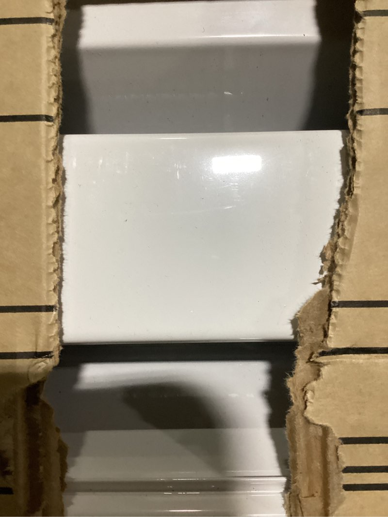 Condition photo showing Good Condition for 96 in. 240/208-volt 2,000/2,500/1,875/1,500-watt electric baseboard heater in white