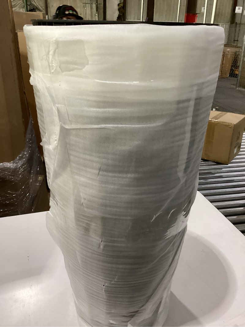 Condition photo showing New/Like New for XBrand 21" H Black Plastic Self Watering Indoor Outdoor Tall Round Planter Pot w/Glossy Finish, Decorative Gardening Pot, Home Décor Accent