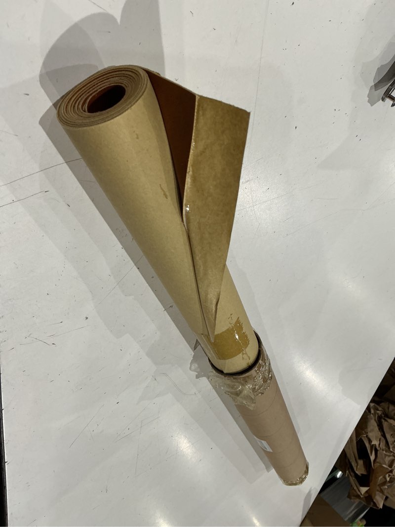 Condition photo showing Good Condition for abce large self-adhesive leather 18x54 inch leather patch, suitable for all kinds of leather renovation (light brown)