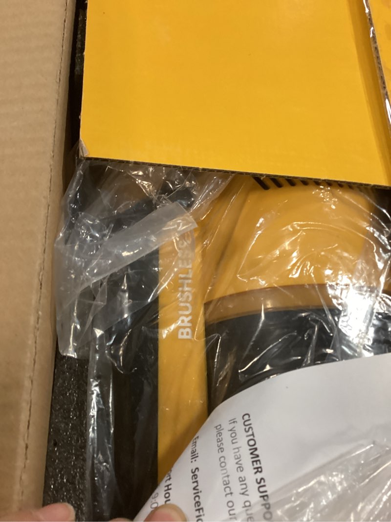 Condition photo showing New/Like New for cordless vacuum cleaner for dewalt 20v battery, 7-in-1 lightweight stick vacuum with hepa filter, 35kpa suction, 350w brushless motor, 3 modes for carpet, floor, car (battery not included) for dewalt 20v(battery not included)