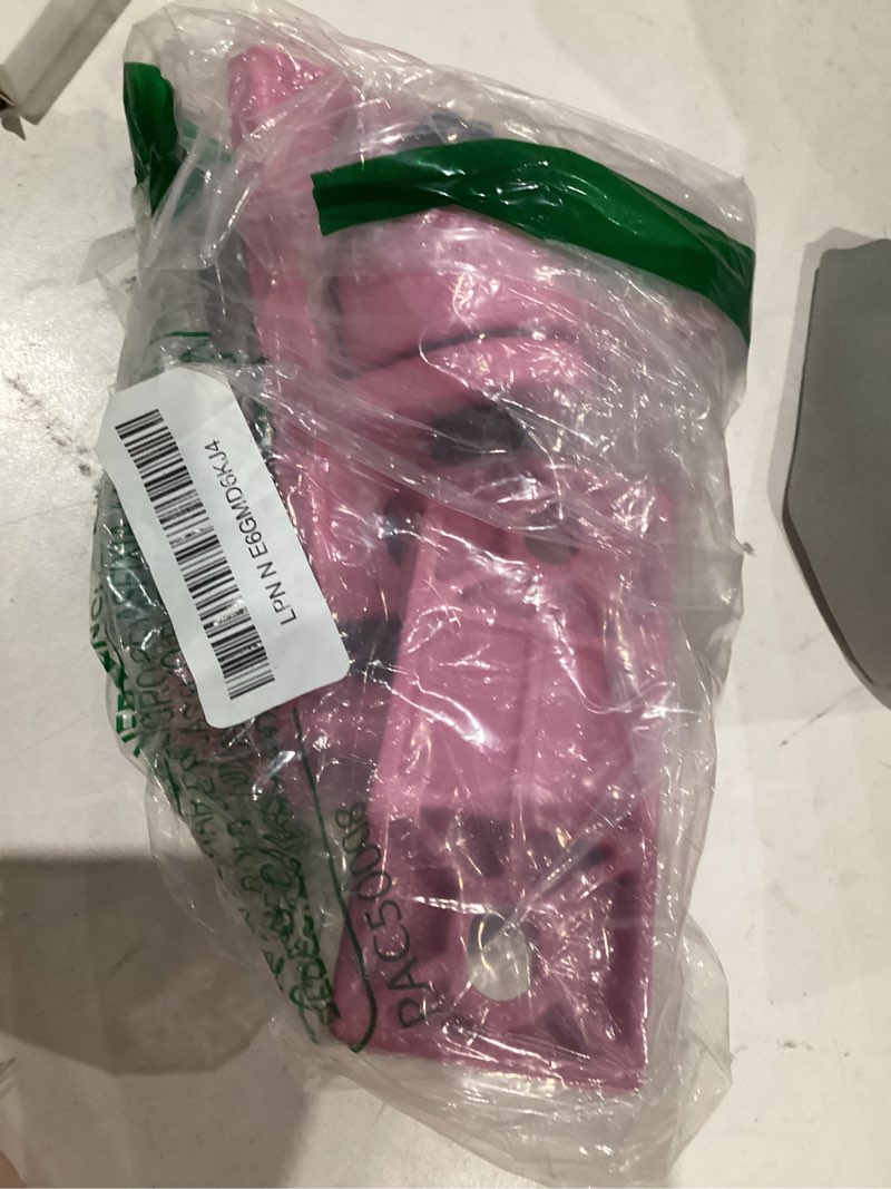 ABUSA Heavy Duty Pink Swing Hangers Screws Bolts Included Over 5000 lb Capacity Playground Porch Yog