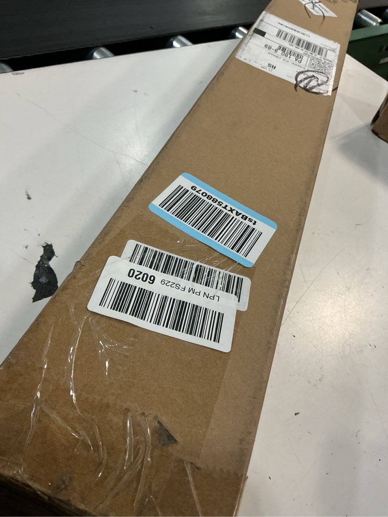 Condition photo showing Good Condition for 2pack 31.5inch long outdoor modern led wall light,24w waterproof ip65 warm white 110v led wall mount lighting fixture rectangular black wall lights elegant frosted white acrylic anti rust 2pack-31.5inch