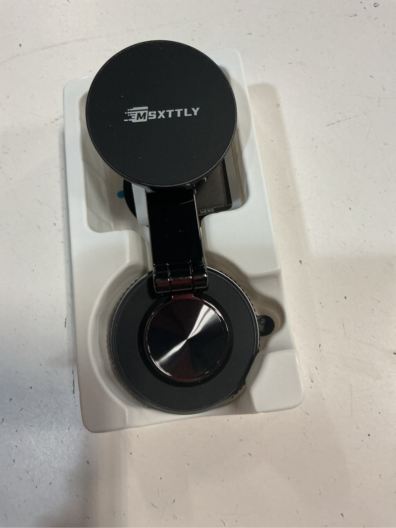 Condition photo showing New/Like New for msxttly car phone holder magnetic phone mount–360° adjustable suction magnets for magsafe, 2026 upgrade cell phone metal carmount travel gifts, compatible with iphone 17 pro max 16 15 14 13 12, blcak black