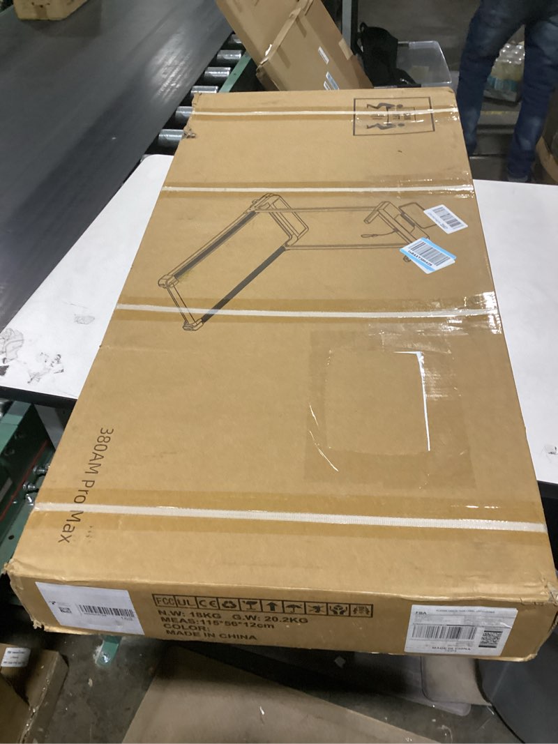 Condition photo showing New/Like New for Walking Pad Treadmill with Handle Bar, Compact Portable Treadmills for Home Small, Electric Walking Pads with Handles, 3.5HP Quiet and LED Display, 400 LBS Capacity