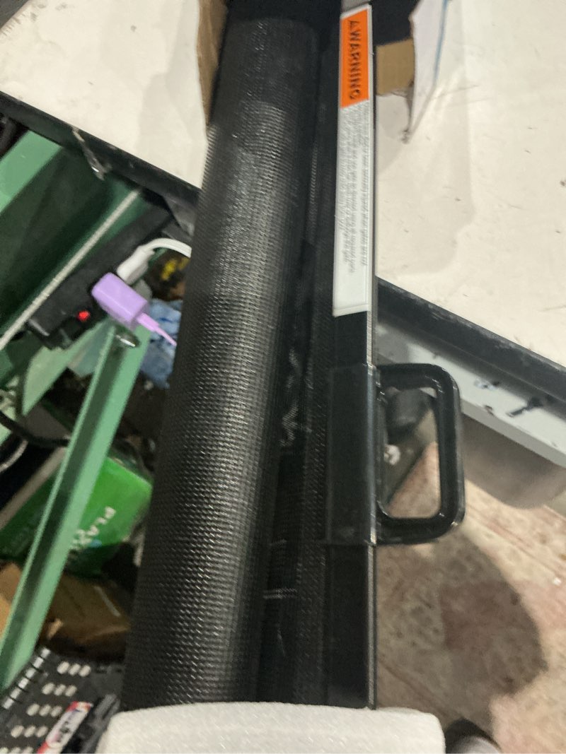 Condition photo showing Good Condition for probebi retractable baby & dog gate - extends to 72" wide, 34" tall, for stairs, doorways, hallways, outdoor, deck, porch a-black 34" tall x 72" wide