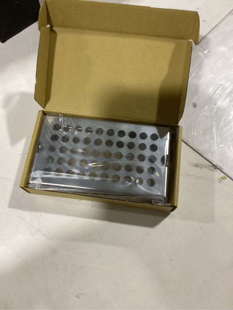 Condition photo showing New/Like New for anti-splash espresso cup riser stand, premium stainless steel coffee drip tray, coffee mug holder stand for espresso machines, height 30mm silver 30mm