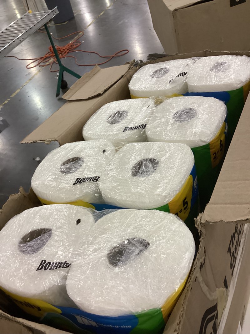 bounty paper towels 16 family rolls