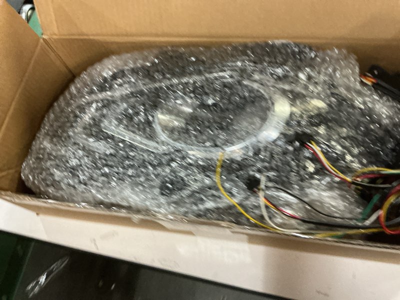 Condition photo showing Good Condition for LED Front Bumper Fog Lights White Daytime Running Lights (DRL) Amber Turn Signal Lights Blue Low Beam Lights Compatible with 2013-2016 Ford Fusion Style 1