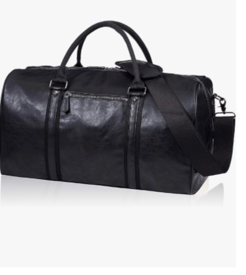 FLOSSMOOR, Leather Duffel Bag