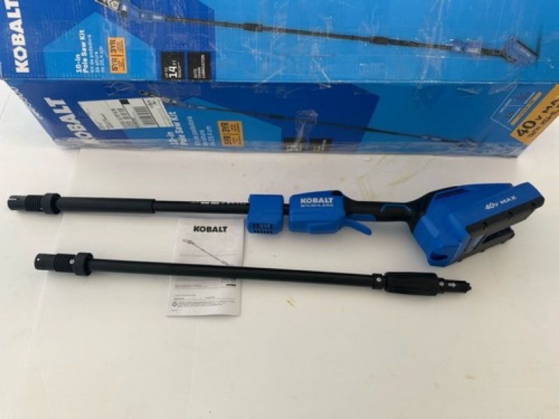 kobalt 10-in polesaw kit