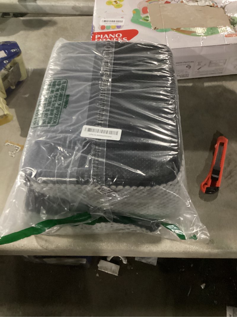 Condition photo showing Good Condition for Dog Ramp for Stairs for Small & Senior Dogs and Cats – Non-Slip Stair Wedges for Dogs with Gentle Slope, Pet Ramp with Washable Cover & Self-Sticky Pads for Safe Climbing (Gray, 2 Pack) Gray 2-Pack