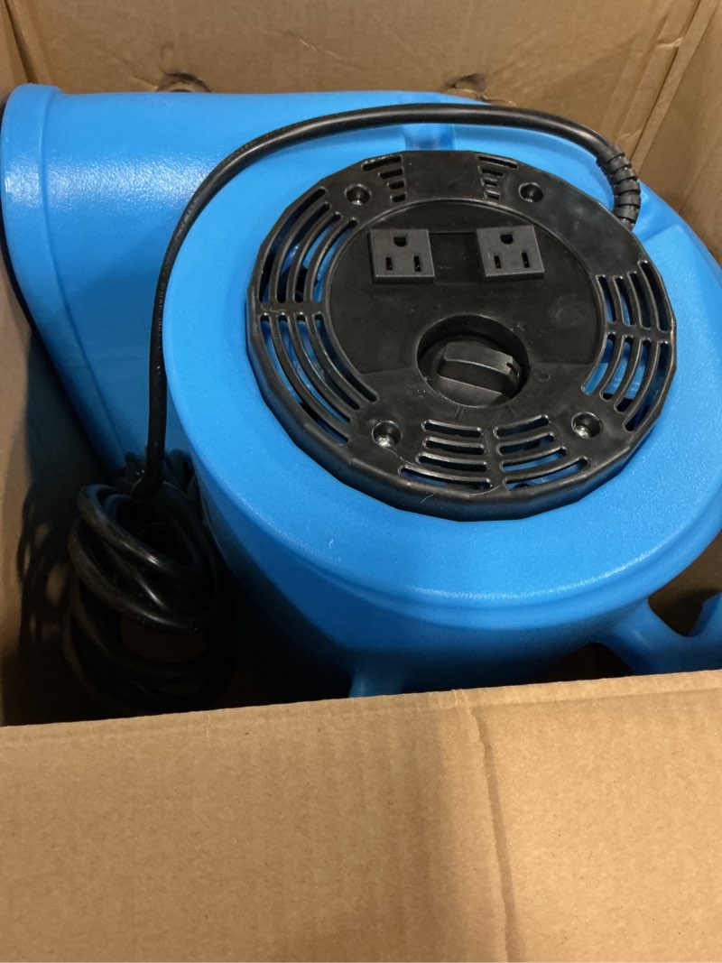 Condition photo showing Good Condition for 1/2hp 2800cfm speed air mover carpet dryer floor fan cooling fan - industrial heavy duty abanico de piso blower fan with high power for commercial and industrial use