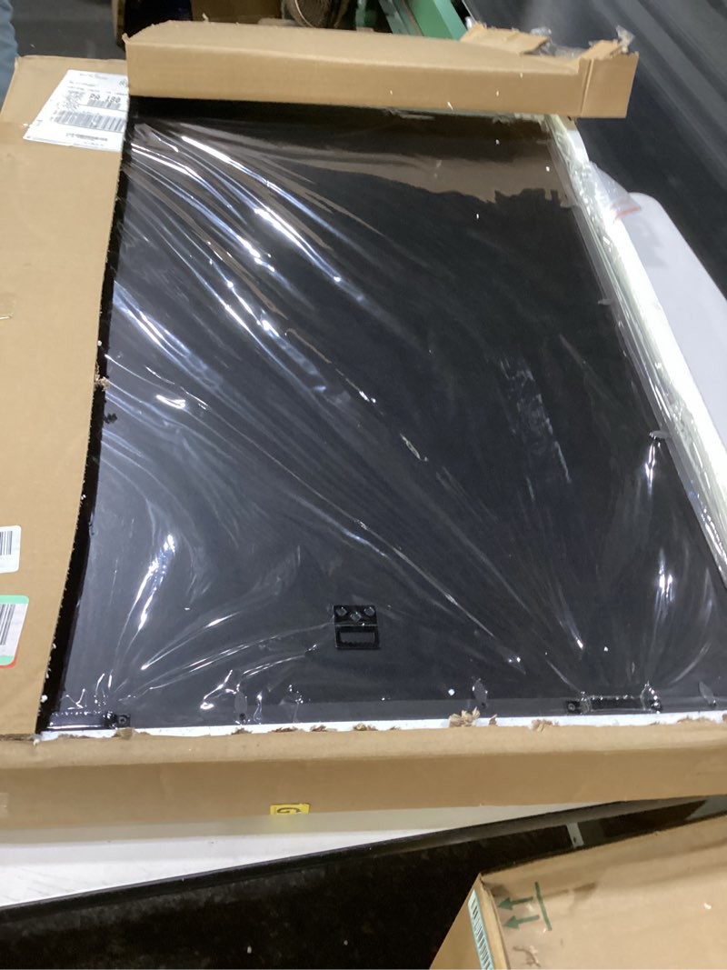 Condition photo showing Good Condition for snail 32"x24" jersey frame display case wooden wall mounted shadow box for baseball basketball football soccer hockey sport shirt, plus displaying two idol's photos and one signature, black finish matt black(2 pack)