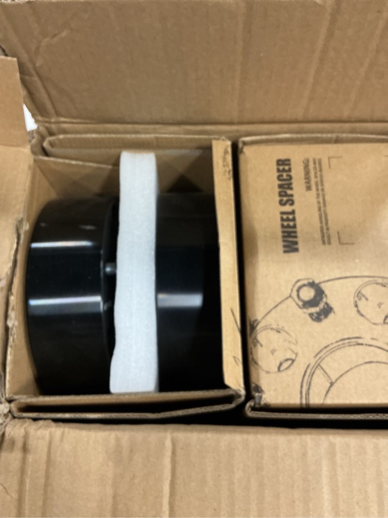 Condition photo showing New/Like New for gasupply 2" 4x137 atv wheel spacers 10x1.25 studs fit for can-am commander outlander kawasaki mule, 4 lug 4x137mm 50mm black wheel spacer, 110mm hub bore, 4pcs 2inch black