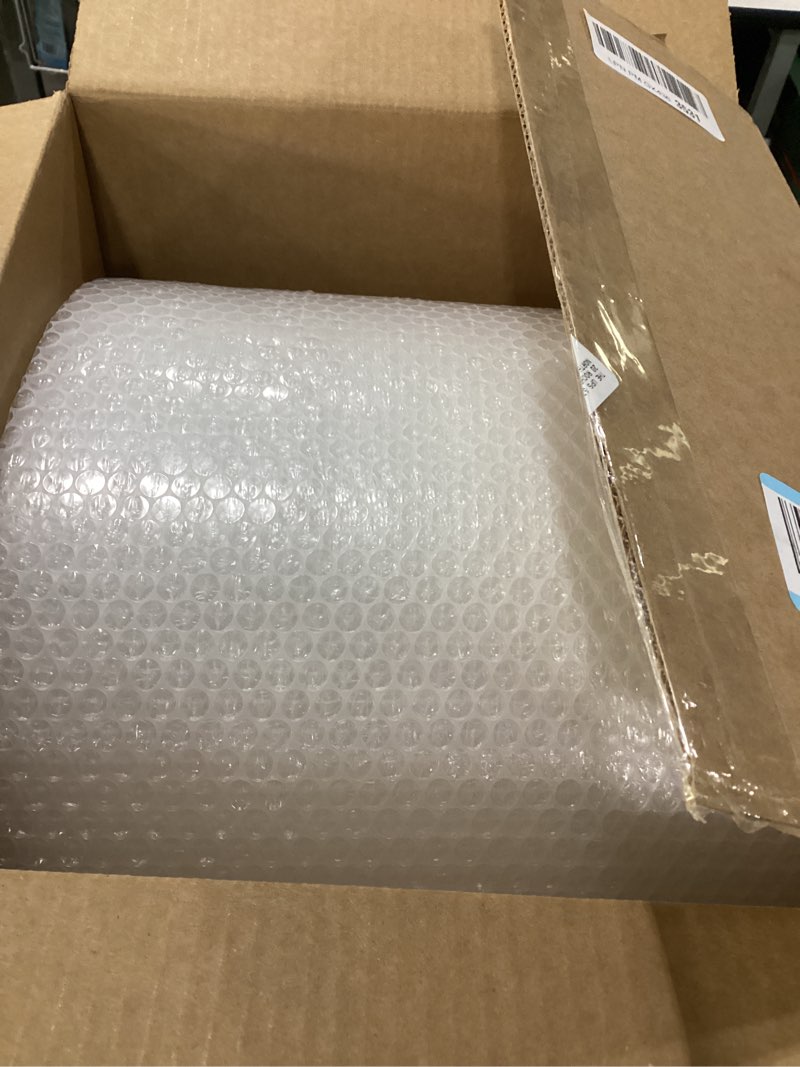 Condition photo showing New/Like New for duck brand small bubble cushioning wrap for moving & shipping - 175 ft bubble packing wrap for extra protection packaging boxes & mailers - clear bubble roll moving supplies, perforated every 12 in 175 feet