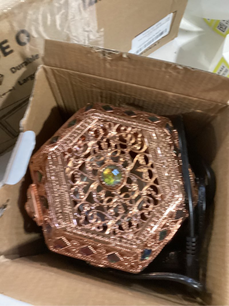 AM Electric Incense Bakhoor Burner - Frankincense Burner | Agarwood | Oud | Powder Incense Kit | que