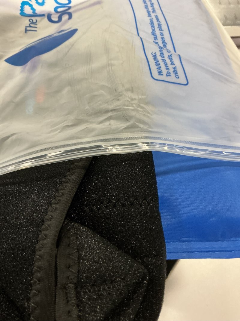 Condition photo showing Good Condition for Reusable Hot Foot & Cold Ice Pack Wrap for Plantar Fasciitis, Heel Spurs, Arch Pain, Sore Feet, Swelling - Extra Gel Pack Included FSA or HSA Eligible Small/Medium (Pack of 1)