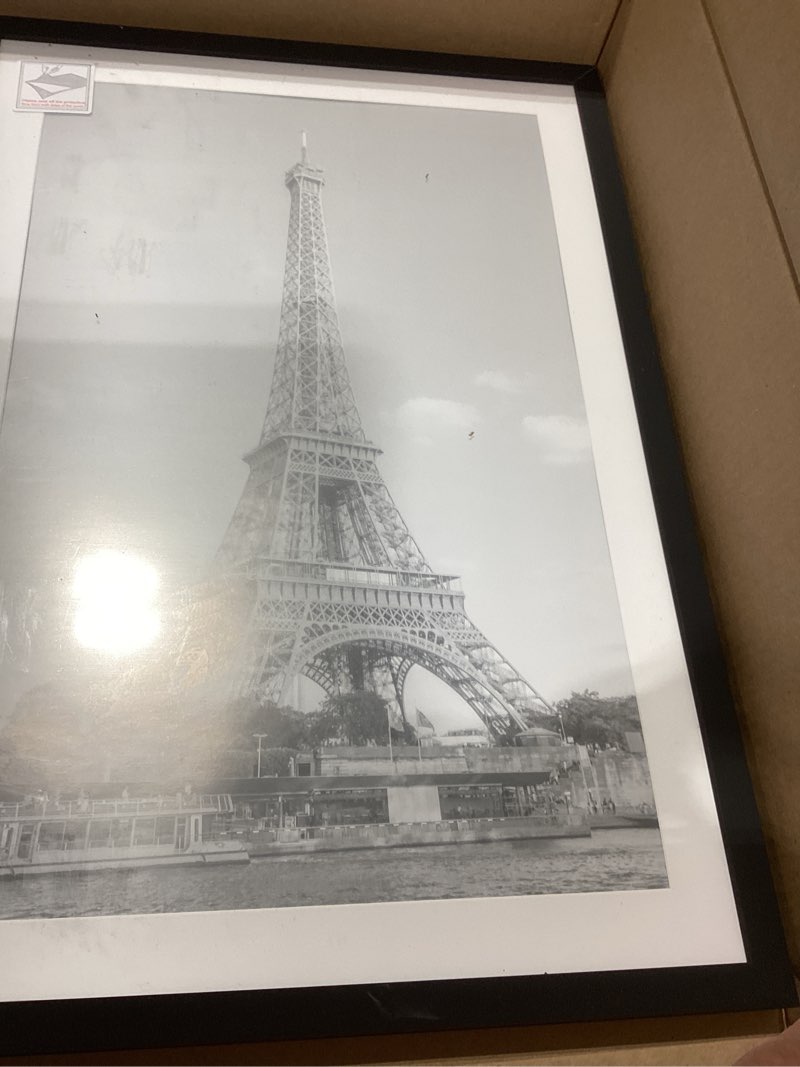 Condition photo showing New/Like New for upsimples 13x19 Picture Frame, Display Pictures 11x17 with Mat or 13 x 19 Without, Wall Hanging Poster Frames, Black, 1 Pack Black 13x19