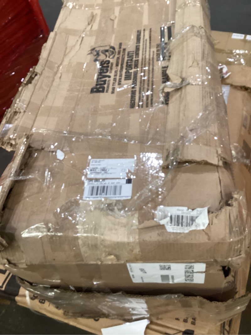 Condition photo showing Good Condition for Buyers Products 1702310 Black Steel Underbody Truck Box with T-Handle Latch, 18 x 18 x 48 Inch, Contractor Toolbox With Durable Lock, Job Tool Chest For Storage And Organization