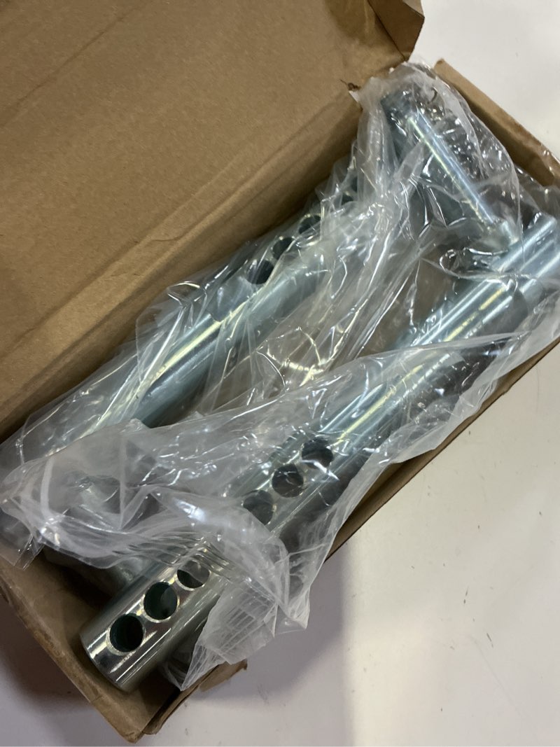 Condition photo showing As Is for yoursme am131288 am131289 front and rear mower deck gage wheel arm for john deere mower decks 48c 54c and 62c, diameter 1”, come with 1 pair