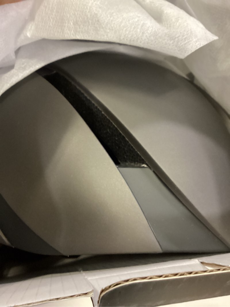 Condition photo showing Good Condition for rockbros adult bike helmet streamlined aerodynamic, comfortable y - shaped strap cycling helmet for larger head men women reflective adjustable webbing for road & mountain biking titanium large:58-62 cm