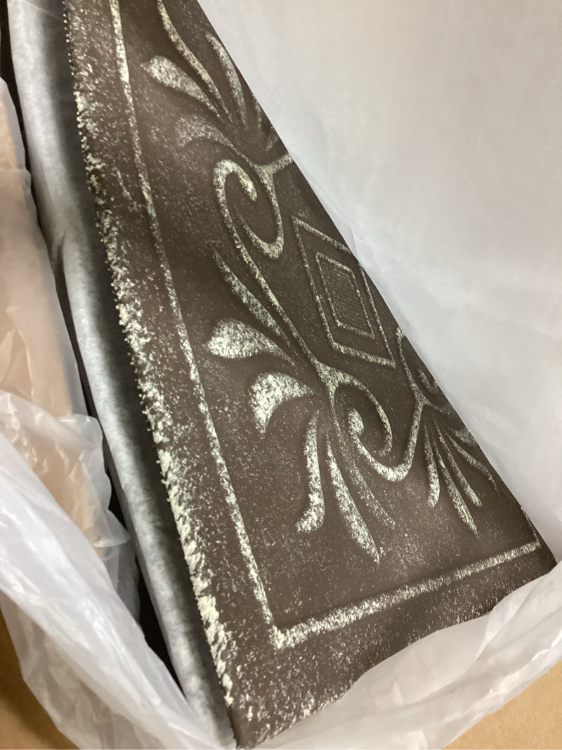 Condition photo showing Good Condition for a la maison ceilings r159 cockatoos foam glue-up ceiling tile (129.6 sq. ft./case) pack of 48, brown beige pack of 48 brown/beige