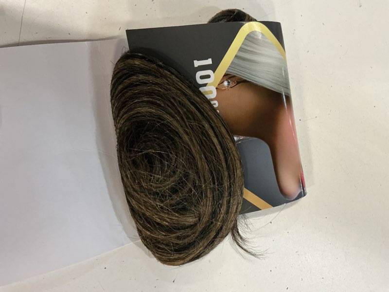 Condition photo showing New/Like New for lorien clip in hair extensions real human hair, clip in 100% brazilian remy human hair extensions 8pcs per set with 18 clips double weft, 18 inch 100g, 1b/6 natural black to chestnut brown #1b/6 natural black to chestnut brown 18 inch