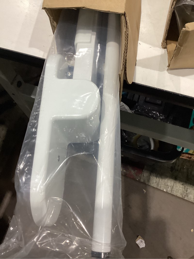 Condition photo showing Good Condition for specilite heavy duty toilet grab bar - 440lb sturdy support, safety rails with non-slip waterproof handrail & night glow strips, space saving flip-up design for elderly, disabled, pregnant & injury white