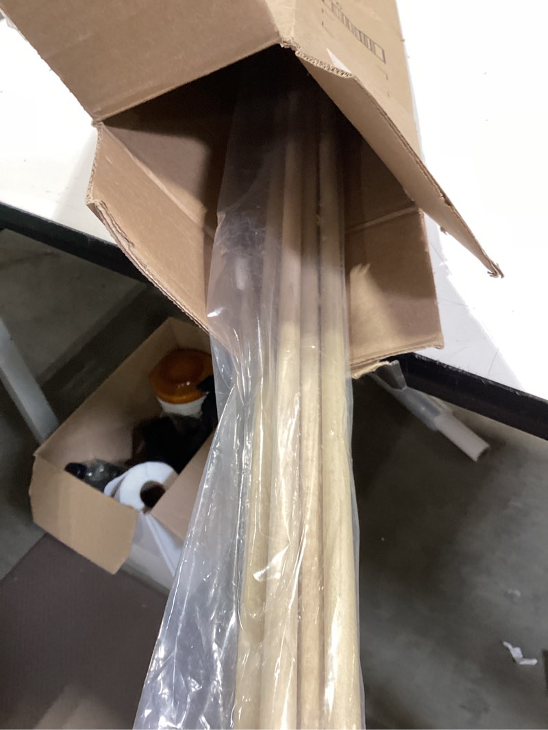 Condition photo showing Good Condition for dowel rods wood sticks wooden dowel rods - 1/2 x 48 inch unfinished hardwood sticks - for crafts and diyers - 5 pieces by woodpeckers 1/2" x 48" dowels 5