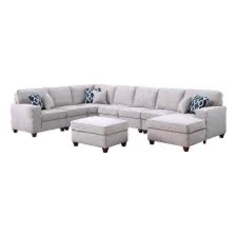 (INCOMPLETE) Devion Furniture Lenna Modular Sectional Sofa for Living Room Sets