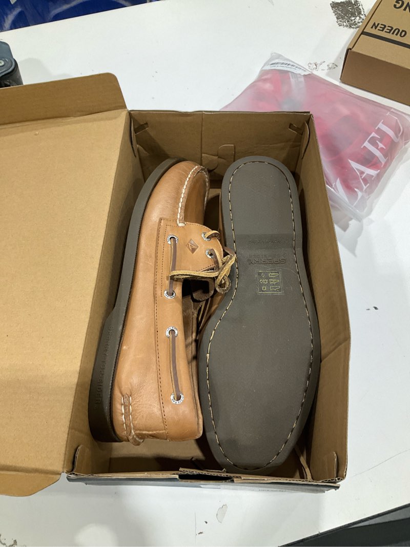 Condition photo showing Good Condition for sperry mens ao 2 eye mm 10 royal brown