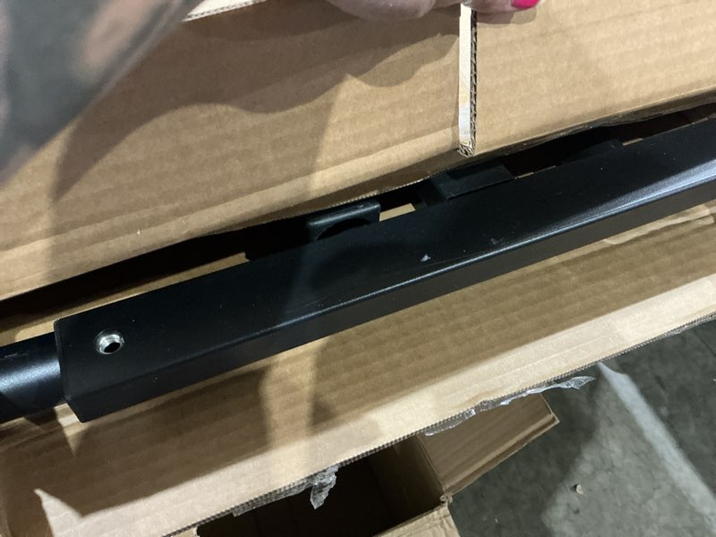 Condition photo showing Good Condition for overbed table with wheels adjustable height beside desk rolling hospital over bed table laptop stand for couch tray table bed sofa side table computer workstations-coffee coffee24"