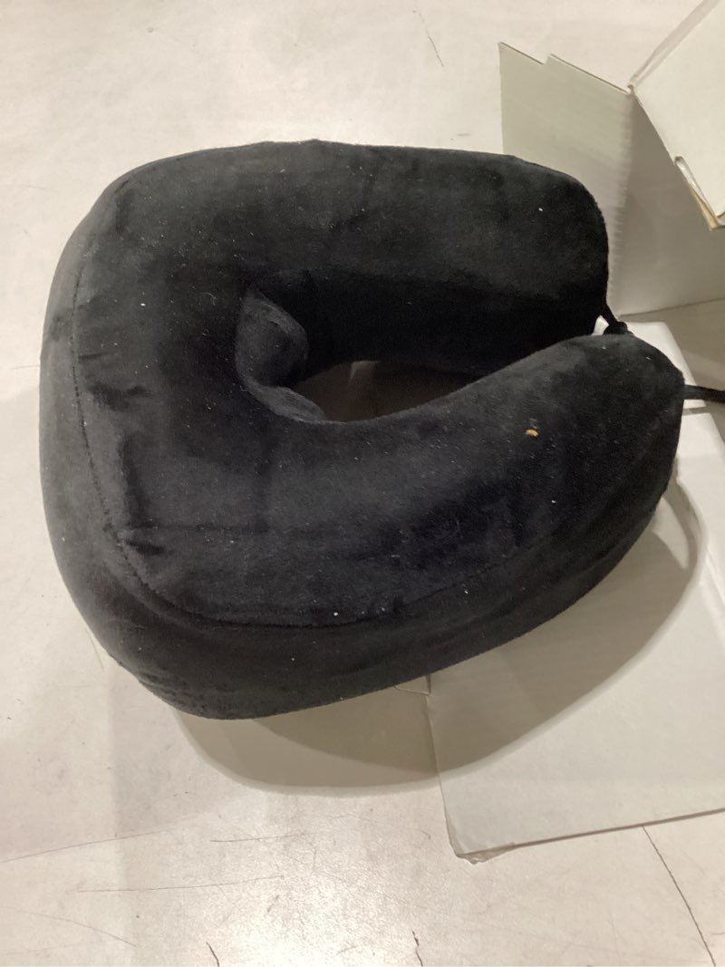 Condition photo showing New/Like New for electric neck massager,portable heated kneading massage cushion pillow,rechargeable shoulder neck u-shaped massage shiatsu,for pain relief at home,car,office,travel(black)